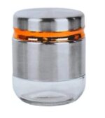 Steel Cover Window Clear Glass Jars - Image 7