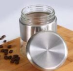 Steel Cover Window Clear Glass Jars - Image 6