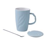 Coffee Tea Ceramic Mug Soft Pastel Colors - Mint, Blue, Pink & Lime. - Image 2