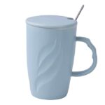 Coffee Tea Ceramic Mug Soft Pastel Colors - Mint, Blue, Pink & Lime. - Image 3