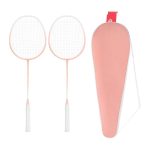 Badminton Rackets Set Anti Slip Handle