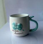 Cute Ceramic Tea Set - 8 Pcs with Tray - Image 7