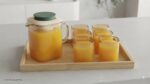 Glass Tea Set with Infuser & Tray (Gold) - Image 3
