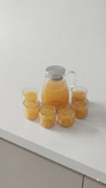 Glass Jug with 6 Glasses Set (2L&280ML) - Image 3