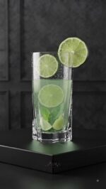 Aura Faceted Highball Glass (370ml) - Image 3