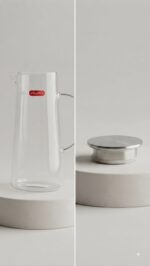 Clear Glass Jug with Infuser (1.3Ltr) - Image 3