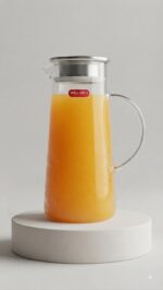 Clear Glass Jug with Infuser (1.3Ltr) - Image 2