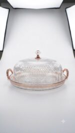 Fruit Dome Platter with Rose Gold Handles (PET) - Image 6
