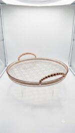 Fruit Dome Platter with Rose Gold Handles (PET) - Image 5