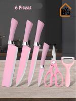 Set of 6 Stainless Steel Knives Set - Image 6