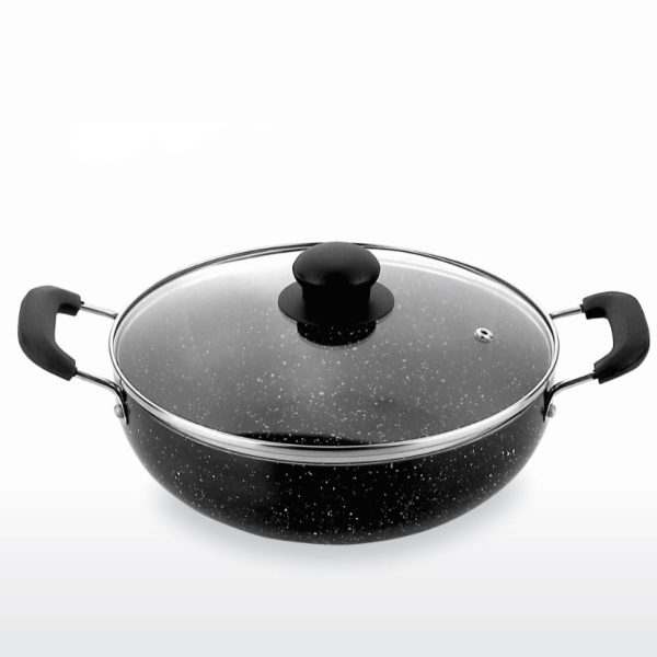 28 cm Non-Stick Pan with Tempered Glass Lid