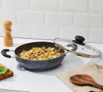 28 cm Non-Stick Pan with Tempered Glass Lid - Image 4