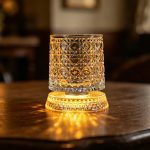 Rotating Crystal Glass with LED Lights - Image 7
