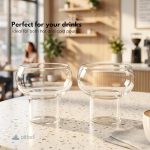 Cocktail Bubble Glass Tumblers - Image 3