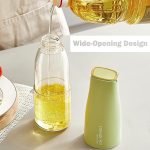 Oil and Vinegar Dispenser with Automatic Opening and Closing Cap - Image 3