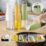 Oil and Vinegar Dispenser with Automatic Opening and Closing Cap - Image 6