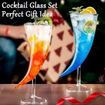 Horn Shaped Cocktail Glasss - Image 6