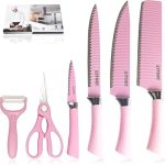 Set of 6 Stainless Steel Knives Set - Image 2