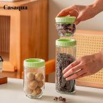 Glass Storage Jar Set of 3