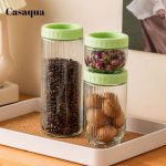 Glass Storage Jar Set of 3 - Image 9