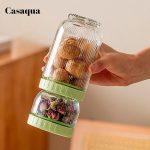 Glass Storage Jar Set of 3 - Image 6