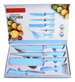 Set of 6 Stainless Steel Knives Set - Image 12