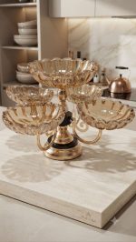 Luxury 5-Bowl Rotating Dry Fruit Serving Stand - Image 4