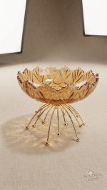 Luxury Golden Spider Stand Dry Fruit Bowl - Image 5