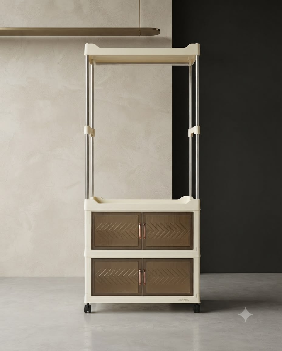 WhatsApp Image 2026-09-19 at 3.16.53 PM Plastic Wardrobe 174*70*32 - Image 1