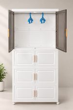 Plastic Wardrobe 155*70*35 - Image 3