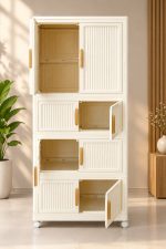 Plastic Wardrobe 165*70*36 - Image 2