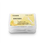 Double Line Dental Floss Picks - 50 Pcs Box - Banana Flavour - Image 2