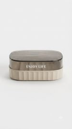 ENJOY LIFE Soap Box with Transparent Lid & Drain Tray - Image 4