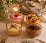 Borosilicate Glass Dessert Bowl - Image 3