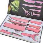 Set of 6 Stainless Steel Knives Set - Image 3