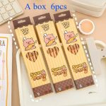 6pcs by cartoon-pattern pencil - Image 4