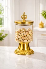 Glass Grocery Container  - 800 ml (Clear)