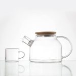 Kettle and 6 Cup with Wooden Tray - Image 5