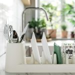 Dish Drying Rack for Plates, Glasses, Mugs & Cutlery - Image 3