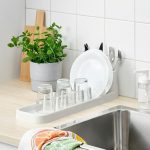 Dish Drying Rack for Plates, Glasses, Mugs & Cutlery - Image 4