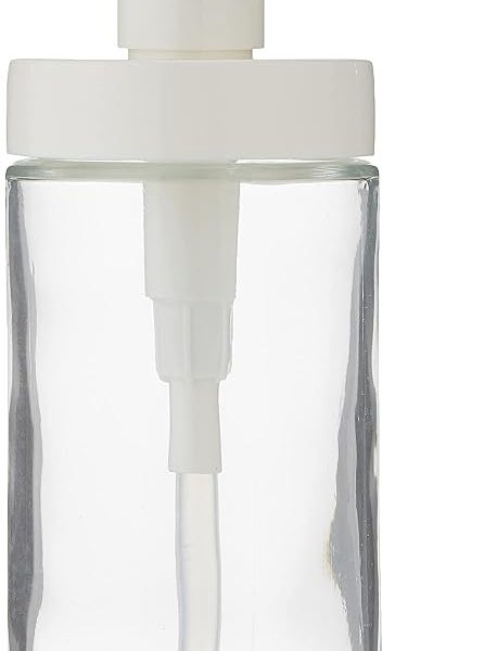 Soap Dispenser, White (Glass)