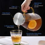 Water Glass Pitcher jug with Lid - Image 4