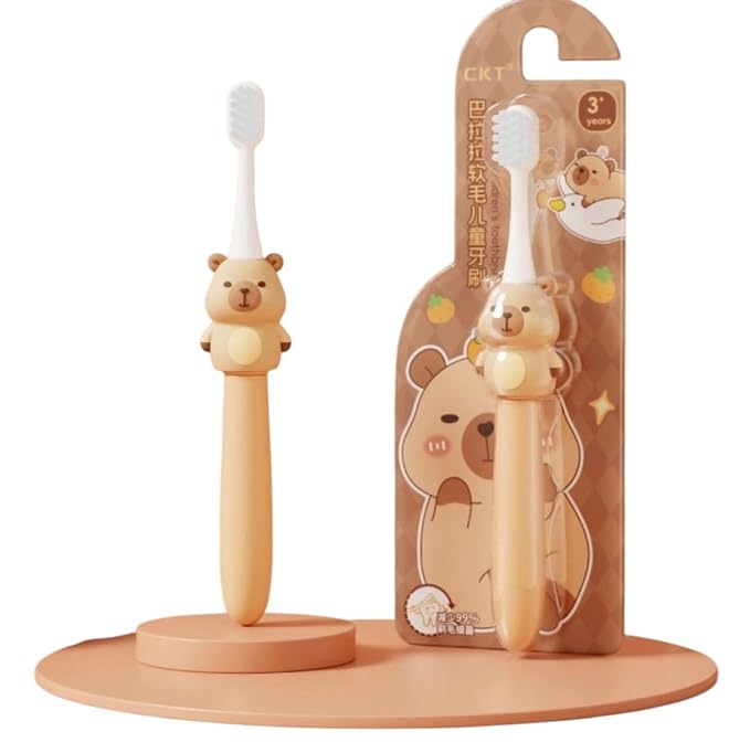 61bQzwA9uiL._SX679_ Cute Bunny Kids Toothbrush - Image 1