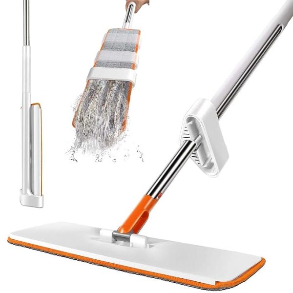 Microfiber Magic Mop with Stainless-Steel Handle