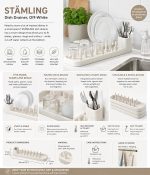 Dish Drying Rack for Plates, Glasses, Mugs & Cutlery - Image 7
