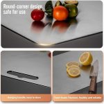Stainless Steel Chopping Board 23*34 - Image 4