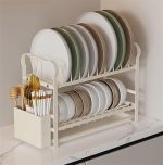 Kitchen Drying Rack for Plates & Bowls Space
