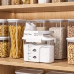 Clear Storage Container - Grey Handle - Image 11