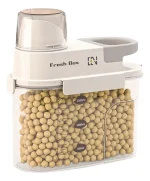 Clear Storage Container - Grey Handle - Image 8