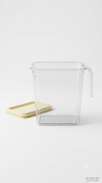 Multi-Purpose Clear Kitchen Storage Container Plastic - Image 2